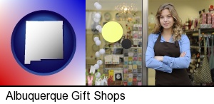 Albuquerque, New Mexico - a gift shop proprietor
