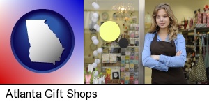 Atlanta, Georgia - a gift shop proprietor