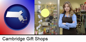 a gift shop proprietor in Cambridge, MA