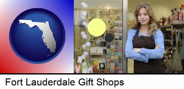 a gift shop proprietor in Fort Lauderdale, FL