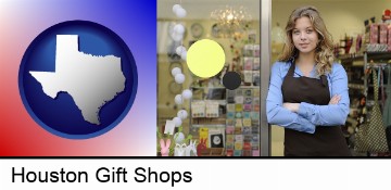 a gift shop proprietor in Houston, TX