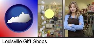 Louisville, Kentucky - a gift shop proprietor