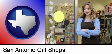 a gift shop proprietor in San Antonio, TX
