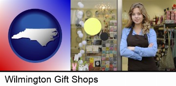 a gift shop proprietor in Wilmington, NC