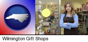 Wilmington, North Carolina - a gift shop proprietor