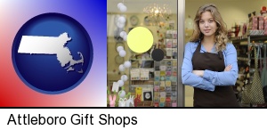 a gift shop proprietor in Attleboro, MA