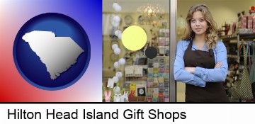a gift shop proprietor in Hilton Head Island, SC