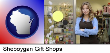 a gift shop proprietor in Sheboygan, WI