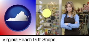 a gift shop proprietor in Virginia Beach, VA